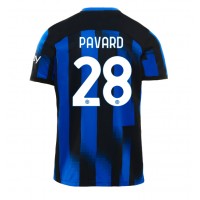 Inter Milan Benjamin Pavard #28 Domáci futbalový dres 2023-24 Krátky Rukáv